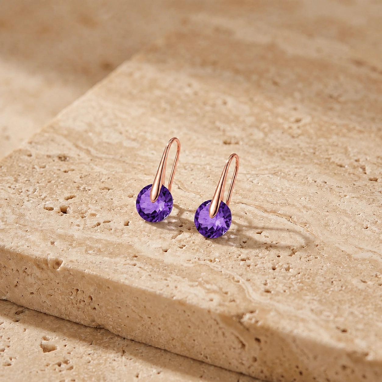 Rose Gold Amethyst — Mariaelisabetta