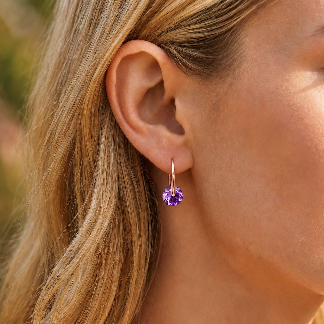 Rose Gold Amethyst — Mariaelisabetta
