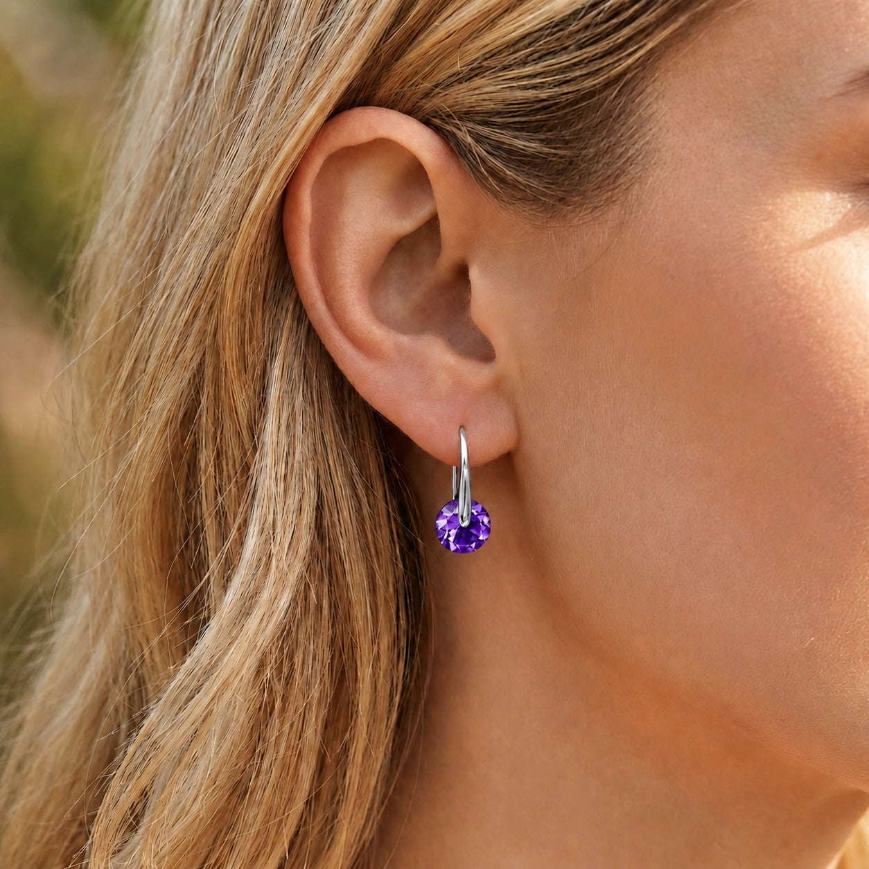 White Gold Amethyst — Mariaelisabetta