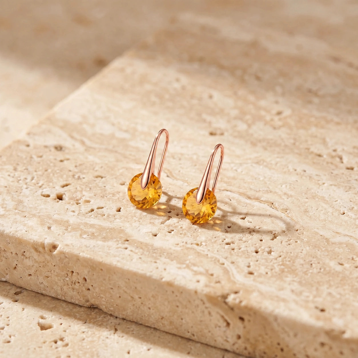Rose Gold Citrine — Mariaelisabetta