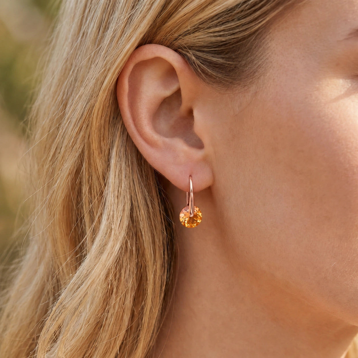 Rose Gold Citrine — Mariaelisabetta
