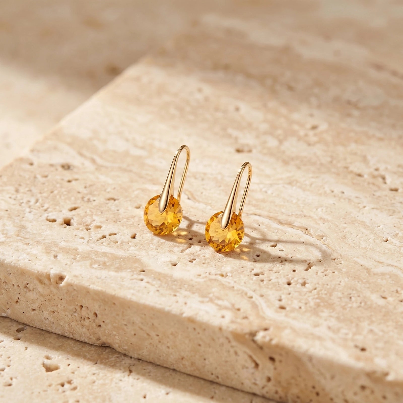 Yellow Gold Citrine — Mariaelisabetta