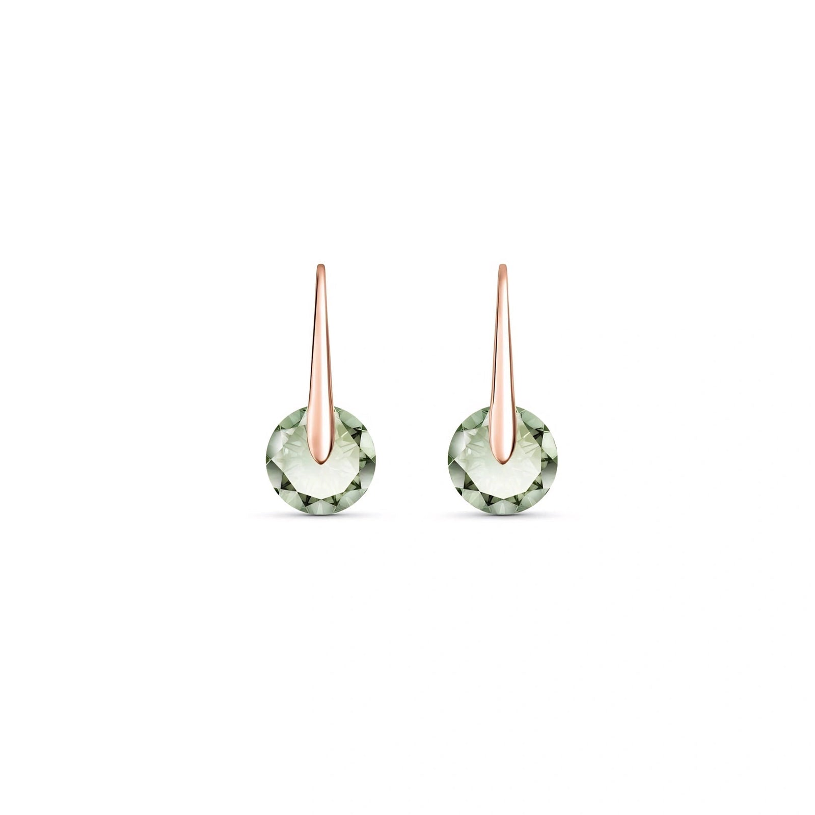 Rose Gold Green Amethyst — Mariaelisabetta