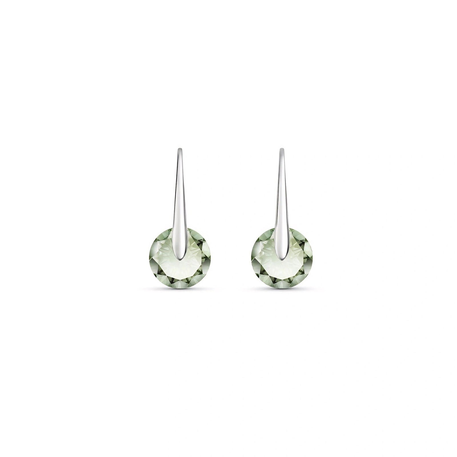 White Gold Green Amethyst — Mariaelisabetta