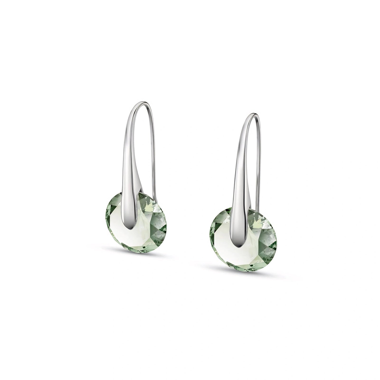 White Gold Green Amethyst — Mariaelisabetta