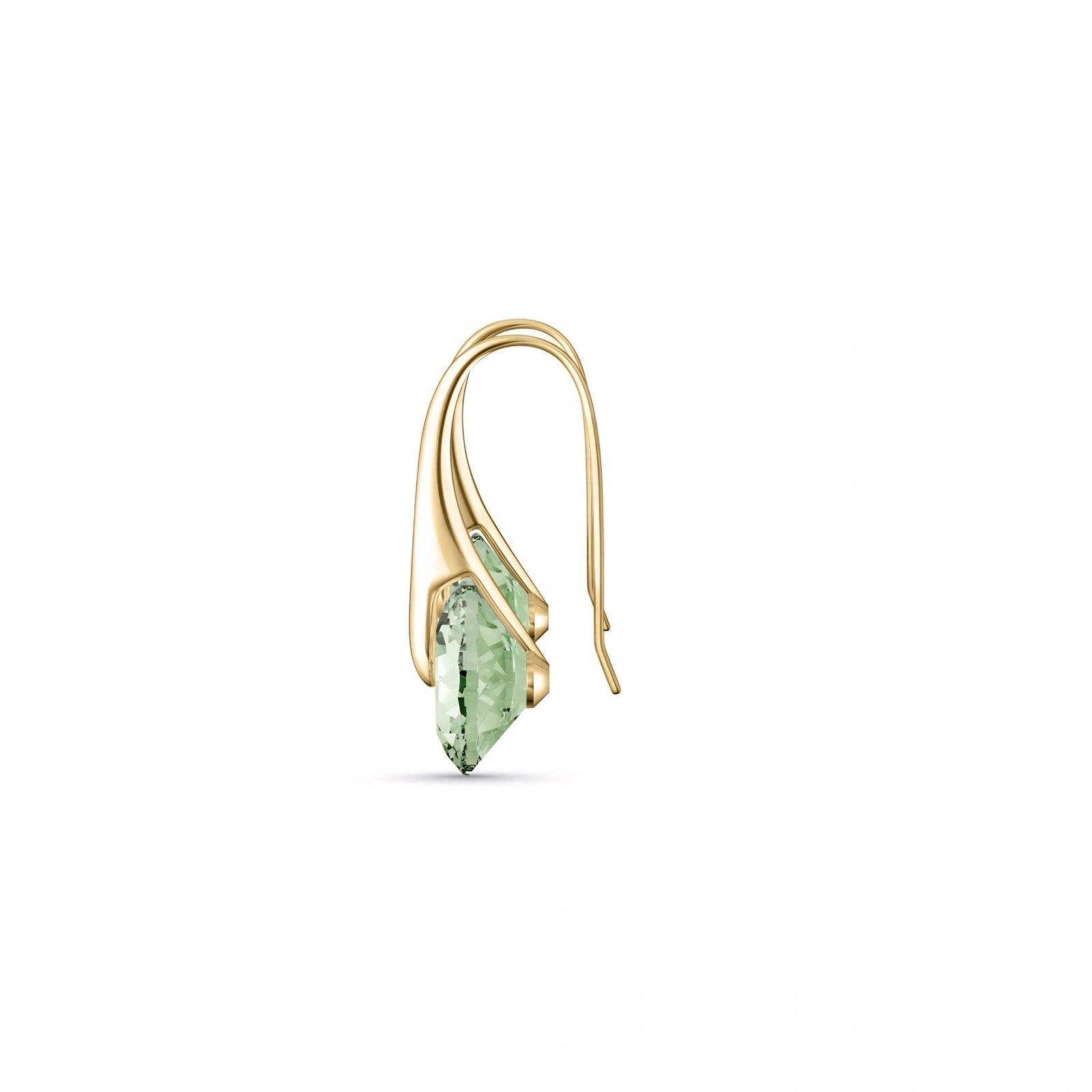 Yellow Gold Green Amethyst — Mariaelisabetta