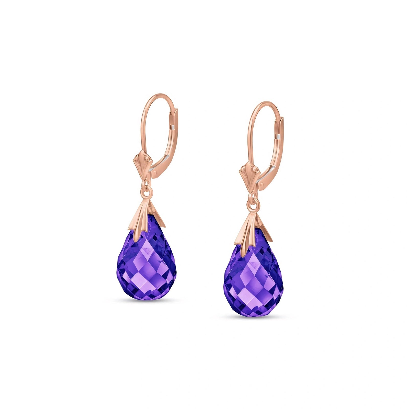 Rose Gold Amethyst — Mariaelvira