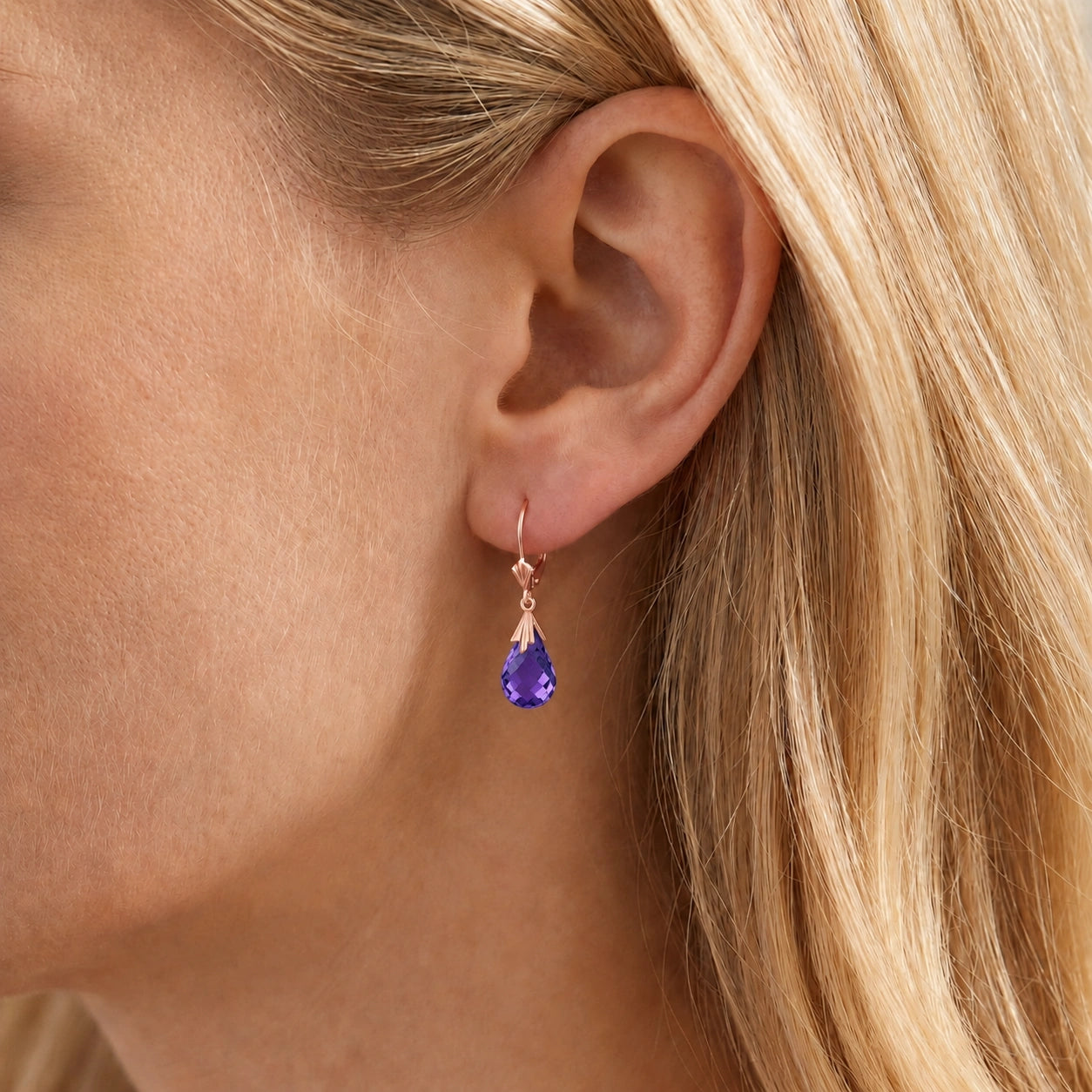 Rose Gold Amethyst — Mariaelvira