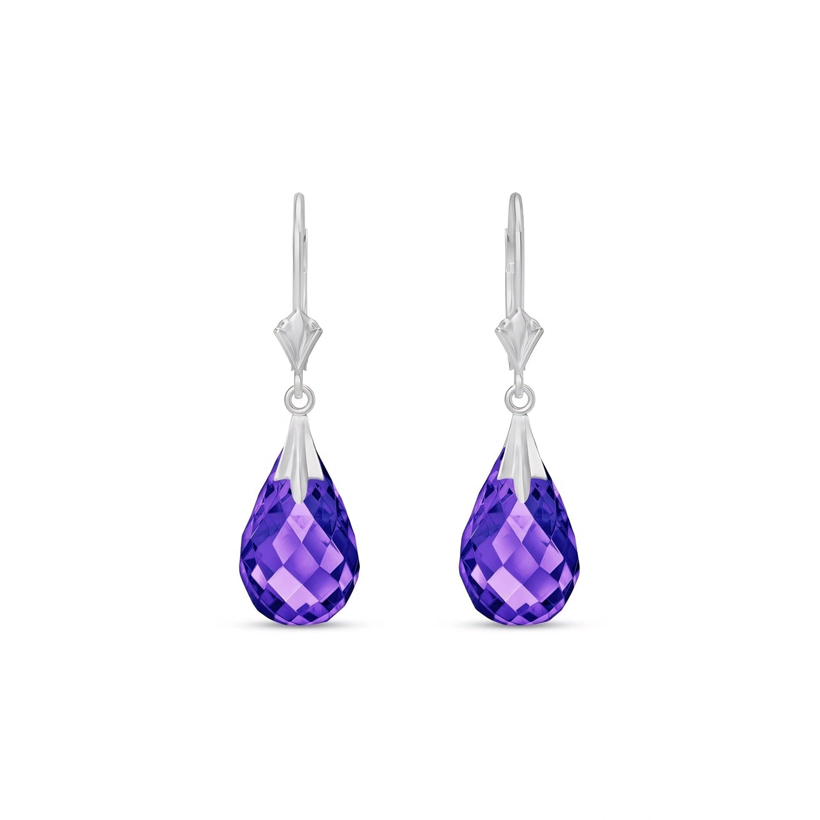 White Gold Amethyst — Mariaelvira