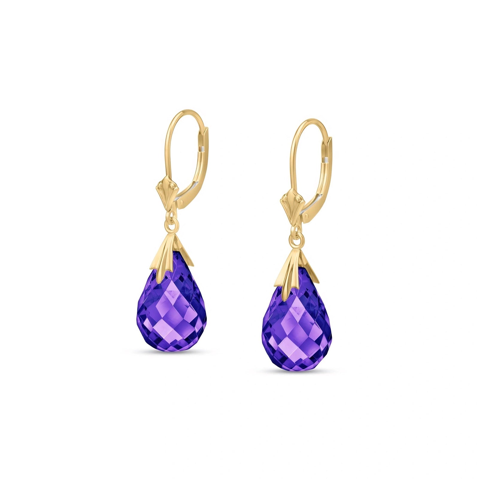 Yellow Gold Amethyst — Mariaelvira