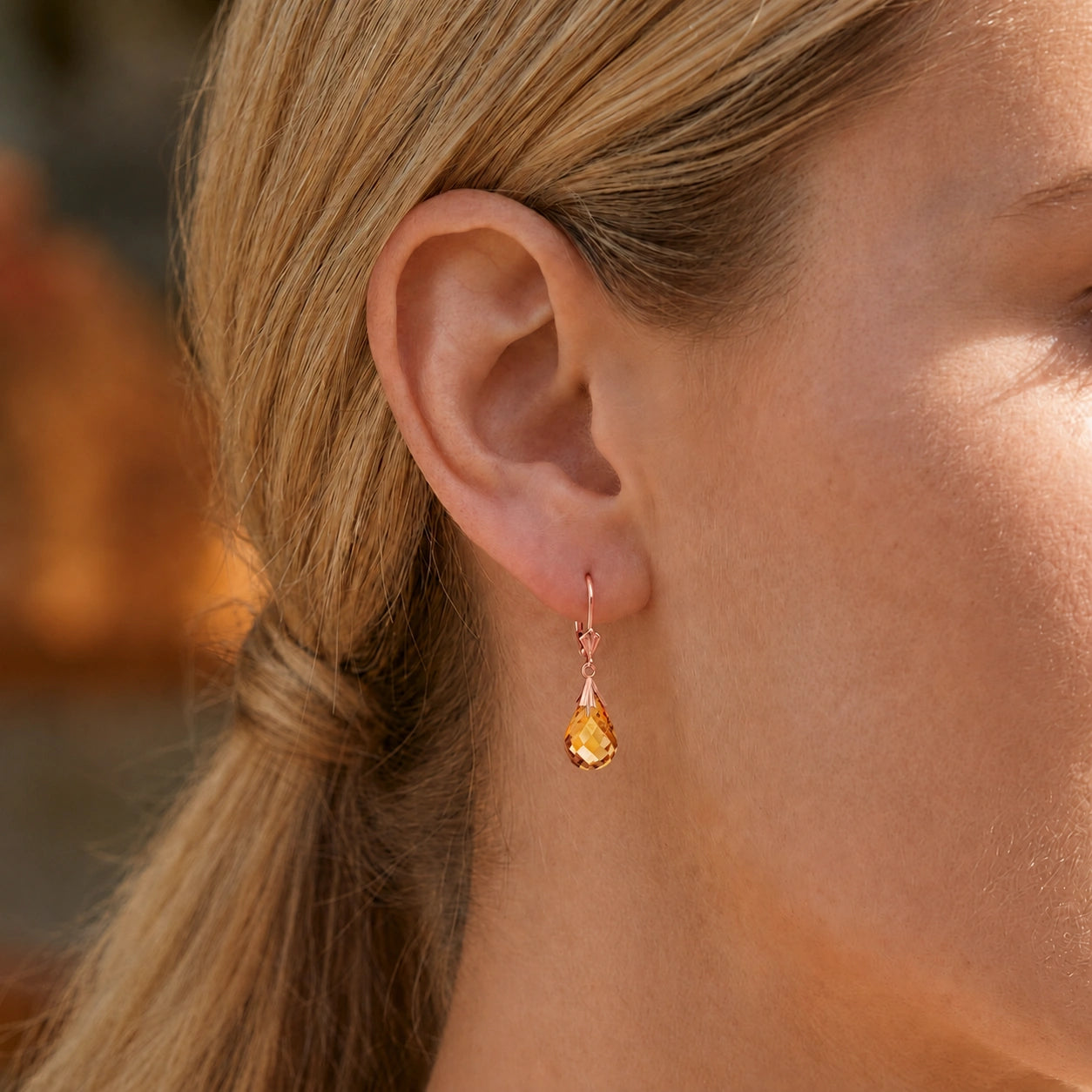 Rose Gold Citrine — Mariaelvira