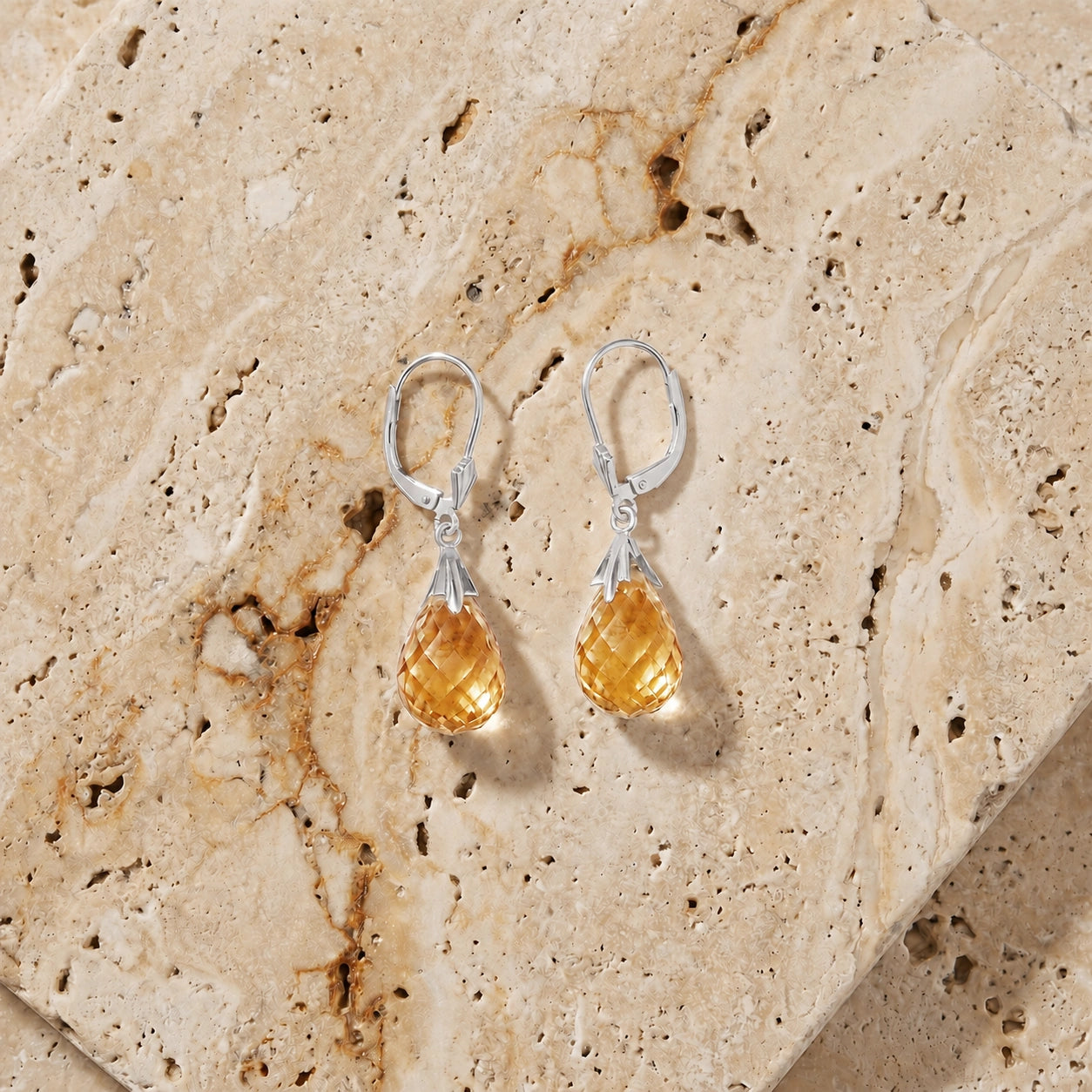 White Gold Citrine — Mariaelvira