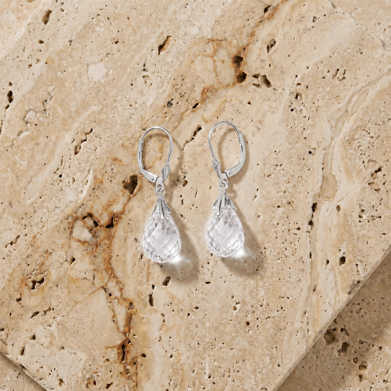 White Gold White Topaz — Mariaelvira