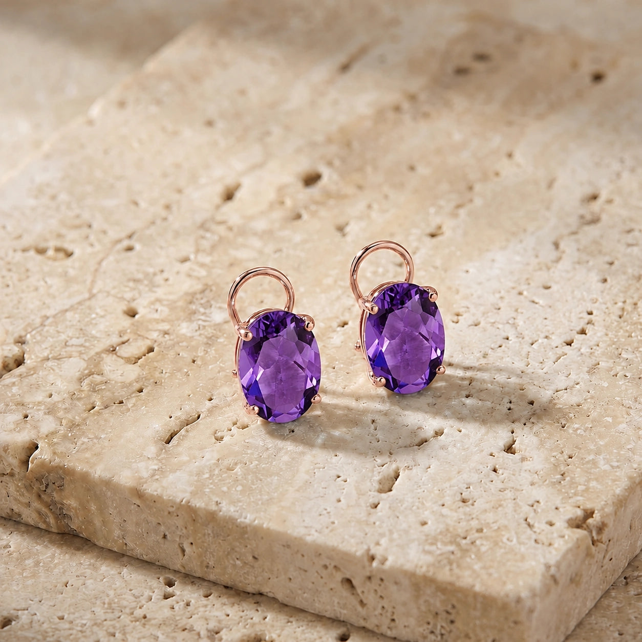Rose Gold Amethyst — Mariaemanuela