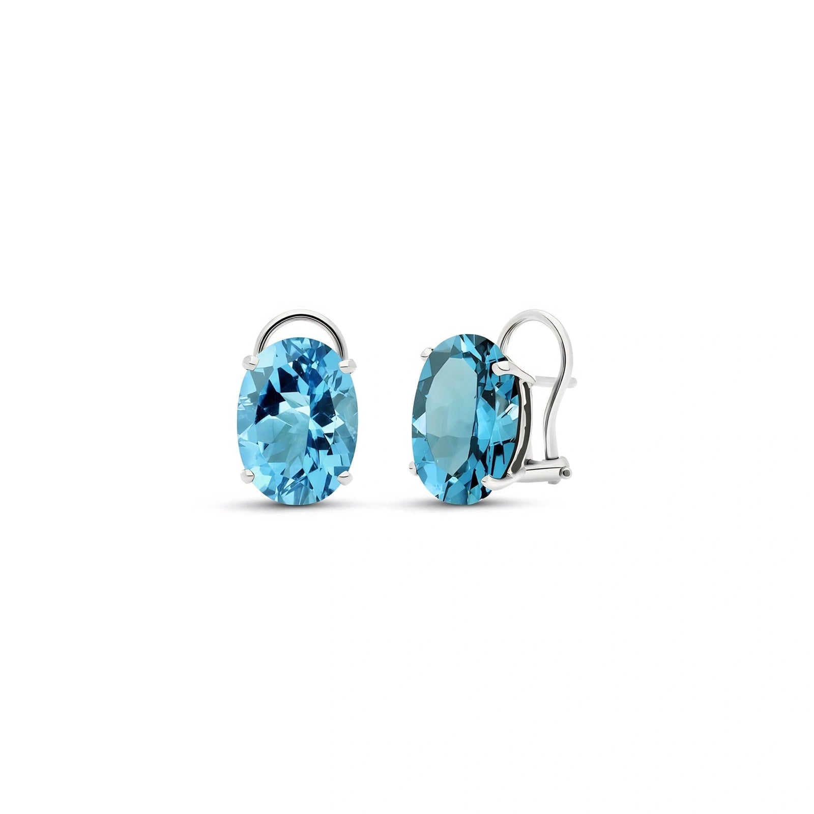 White Gold Blue Topaz — Mariaemanuela