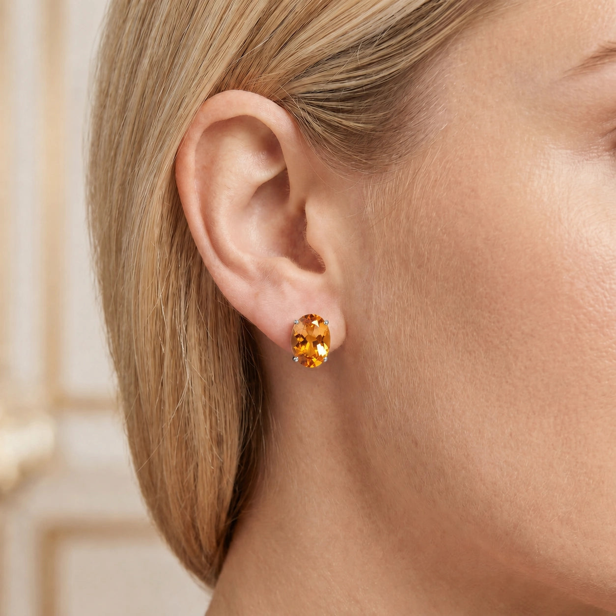 White Gold Citrine — Mariaemanuela
