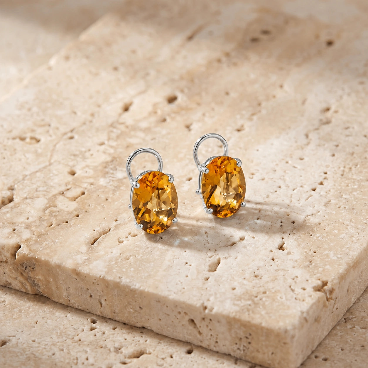 White Gold Citrine — Mariaemanuela