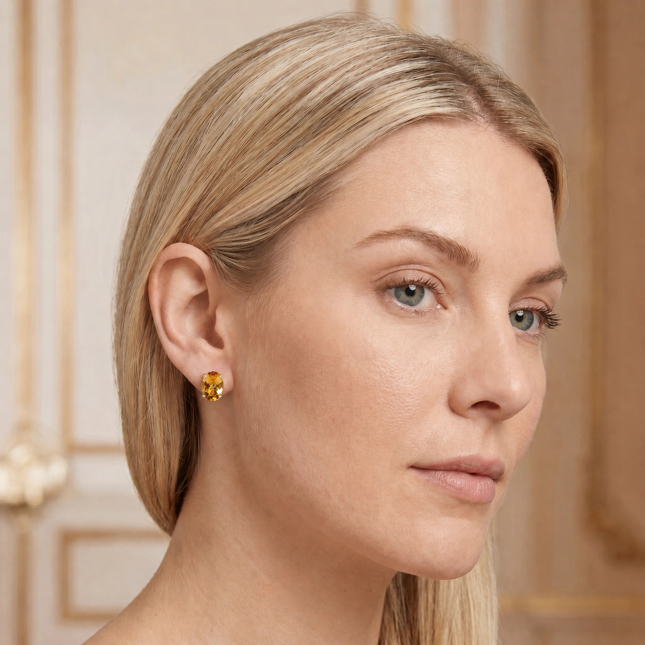 White Gold Citrine — Mariaemanuela