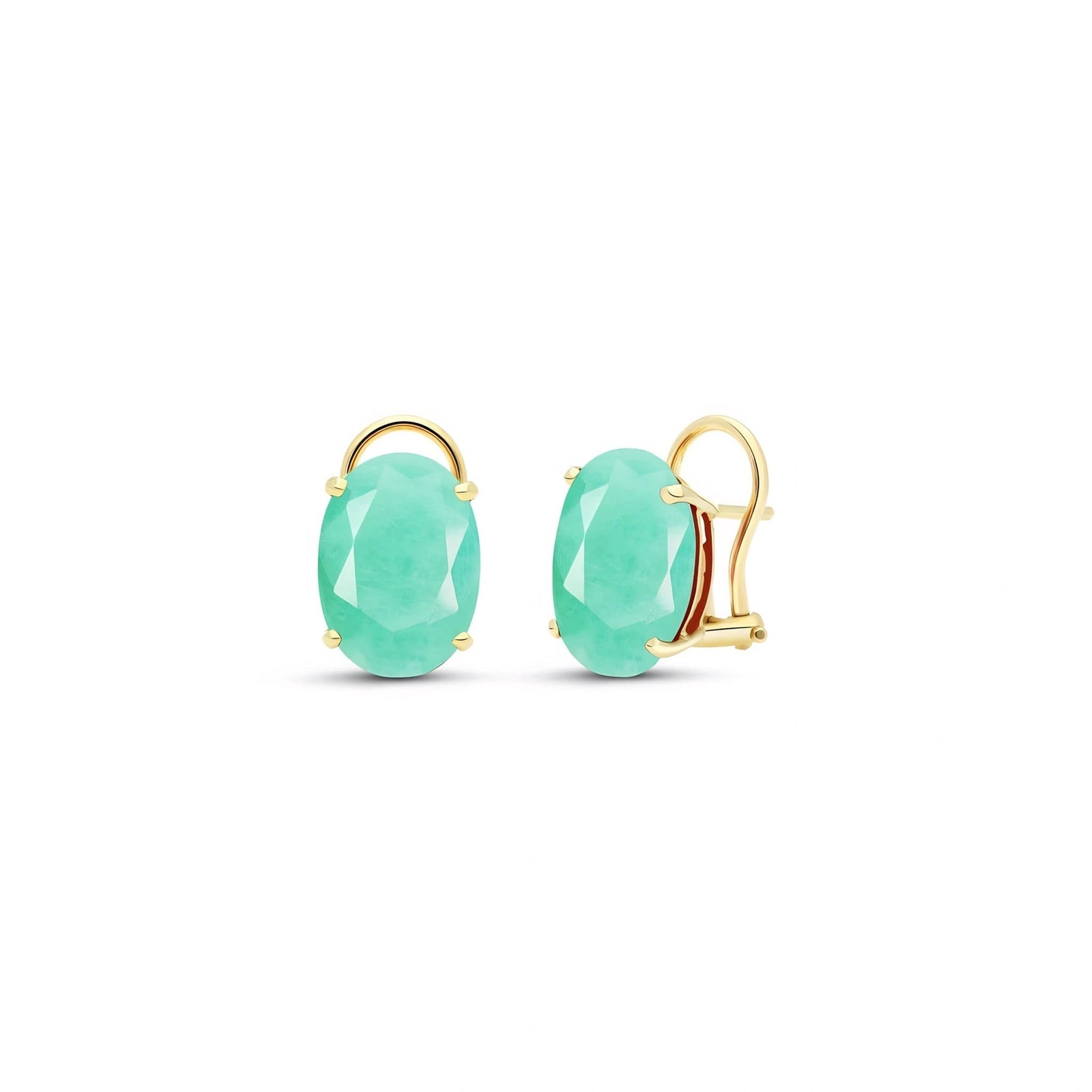Yellow Gold Emerald — Mariaemanuela