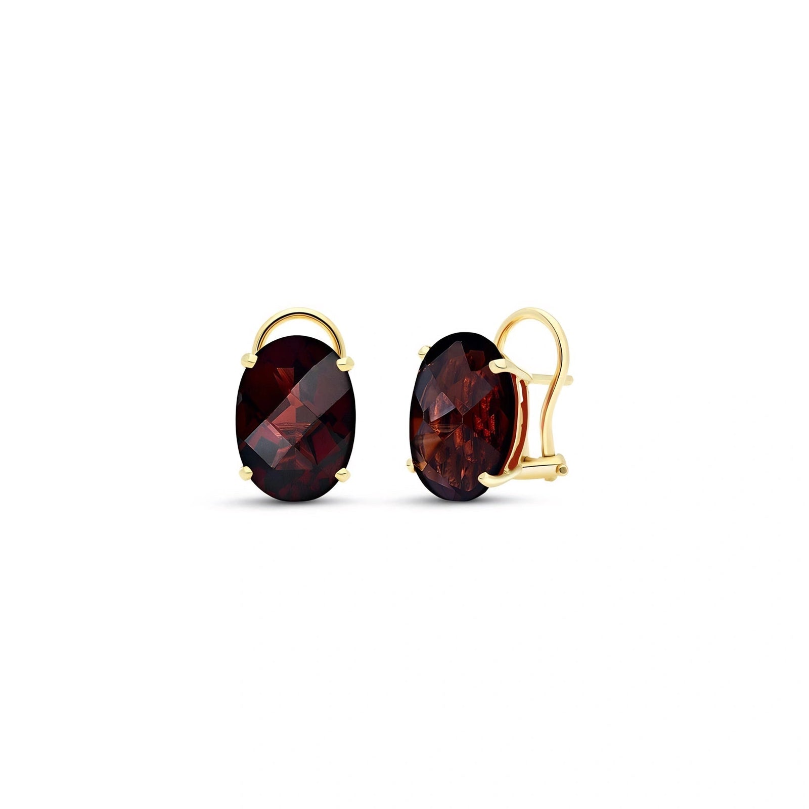 Yellow Gold Garnet — Mariaemanuela