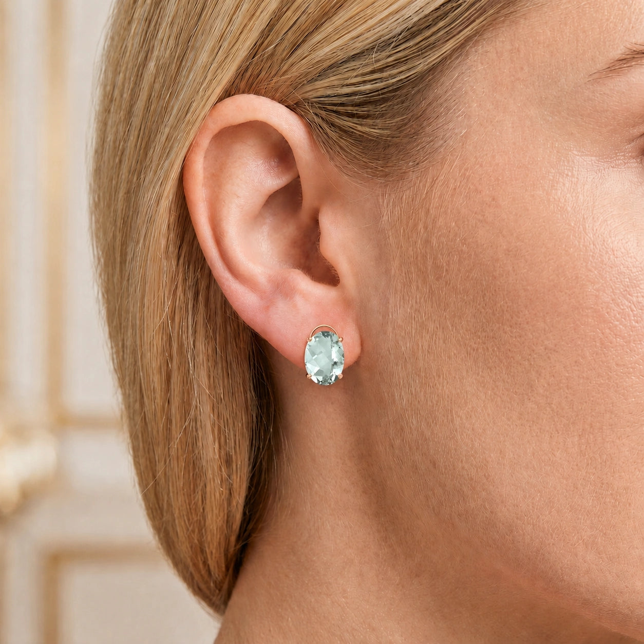 Rose Gold Green Amethyst — Mariaemanuela