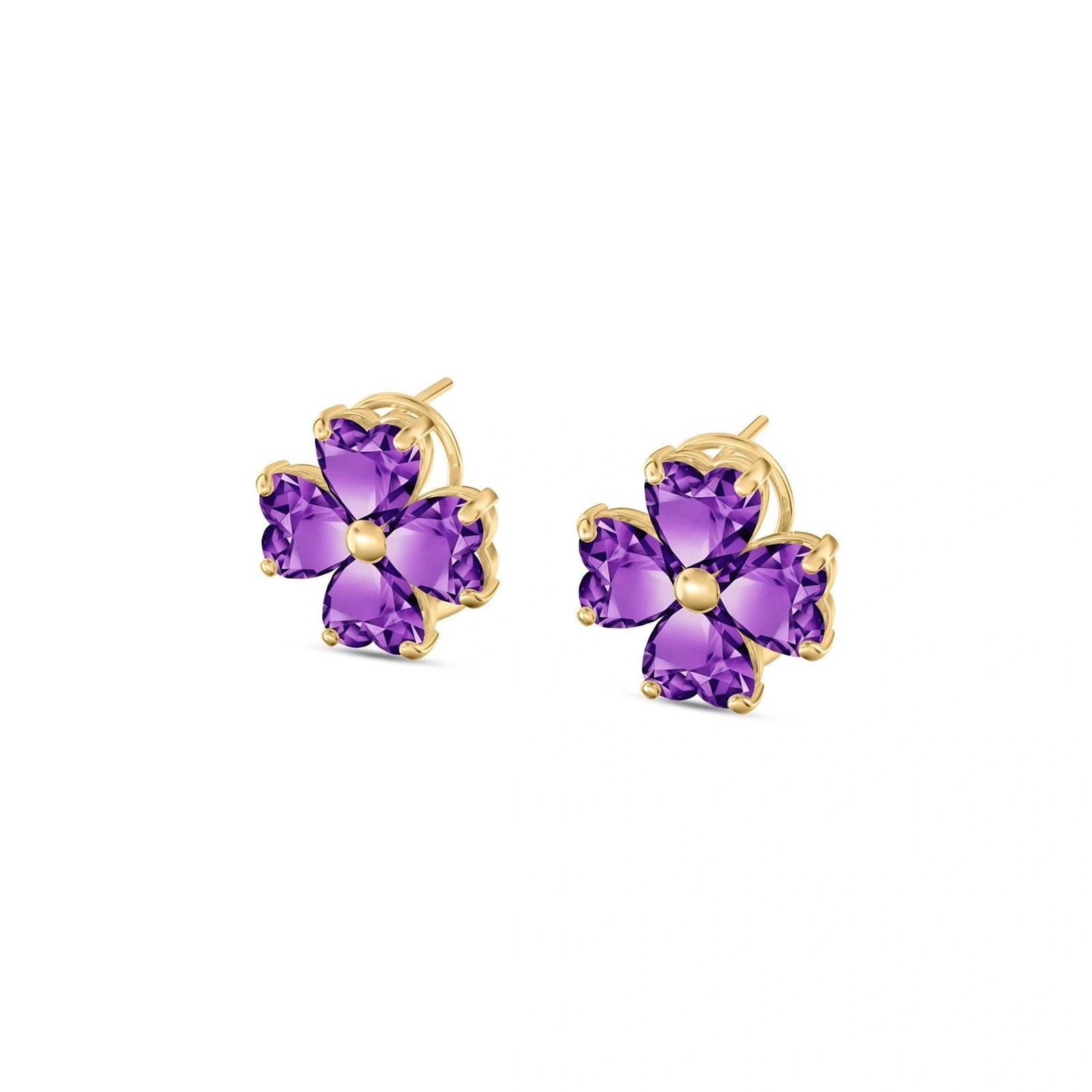 Yellow Gold Amethyst — Mariaemerenziana