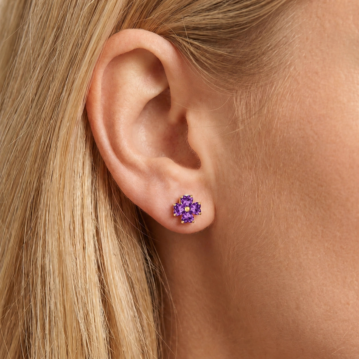 Yellow Gold Amethyst — Mariaemerenziana
