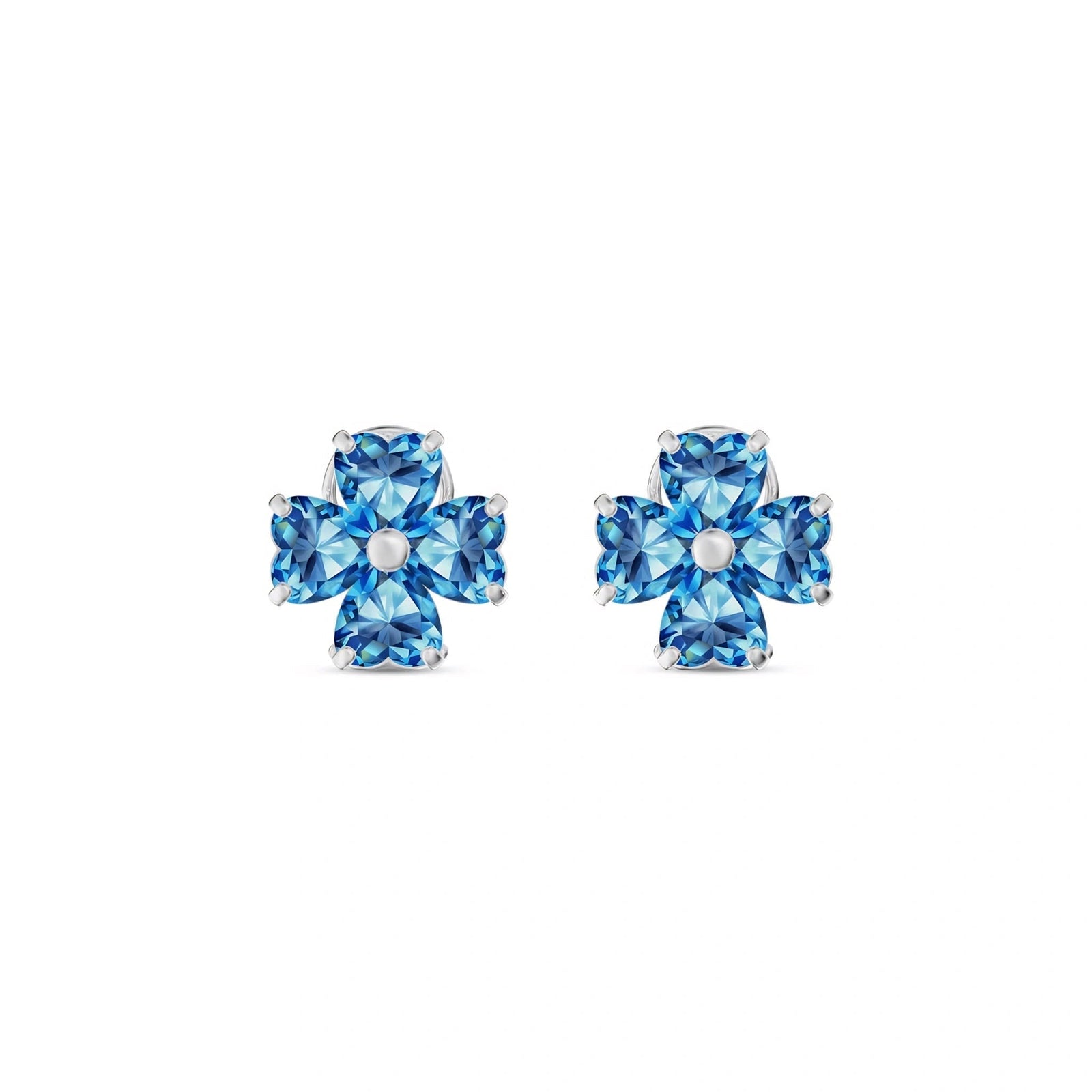 White Gold Blue Topaz — Mariaemerenziana