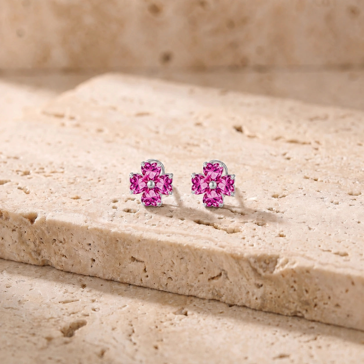 White Gold Pink Topaz — Mariaemerenziana