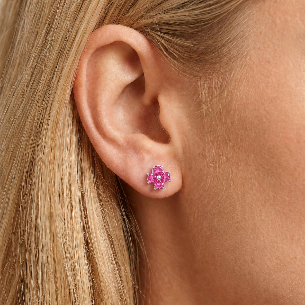 White Gold Pink Topaz — Mariaemerenziana