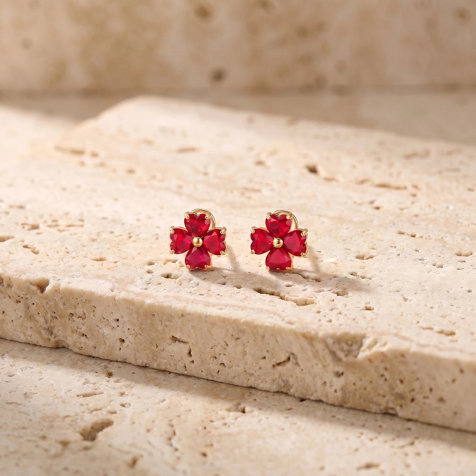 Yellow Gold Ruby — Mariaemerenziana