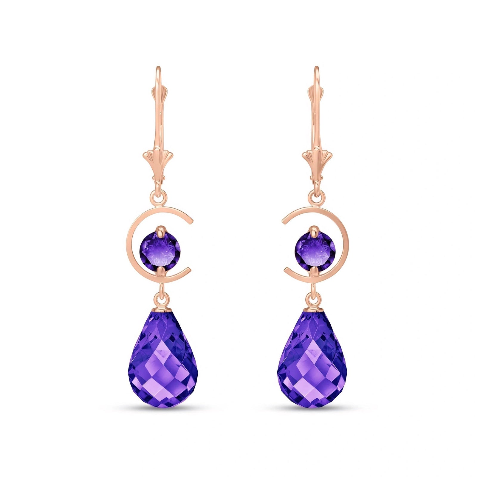 Rose Gold Amethyst — Mariaemma