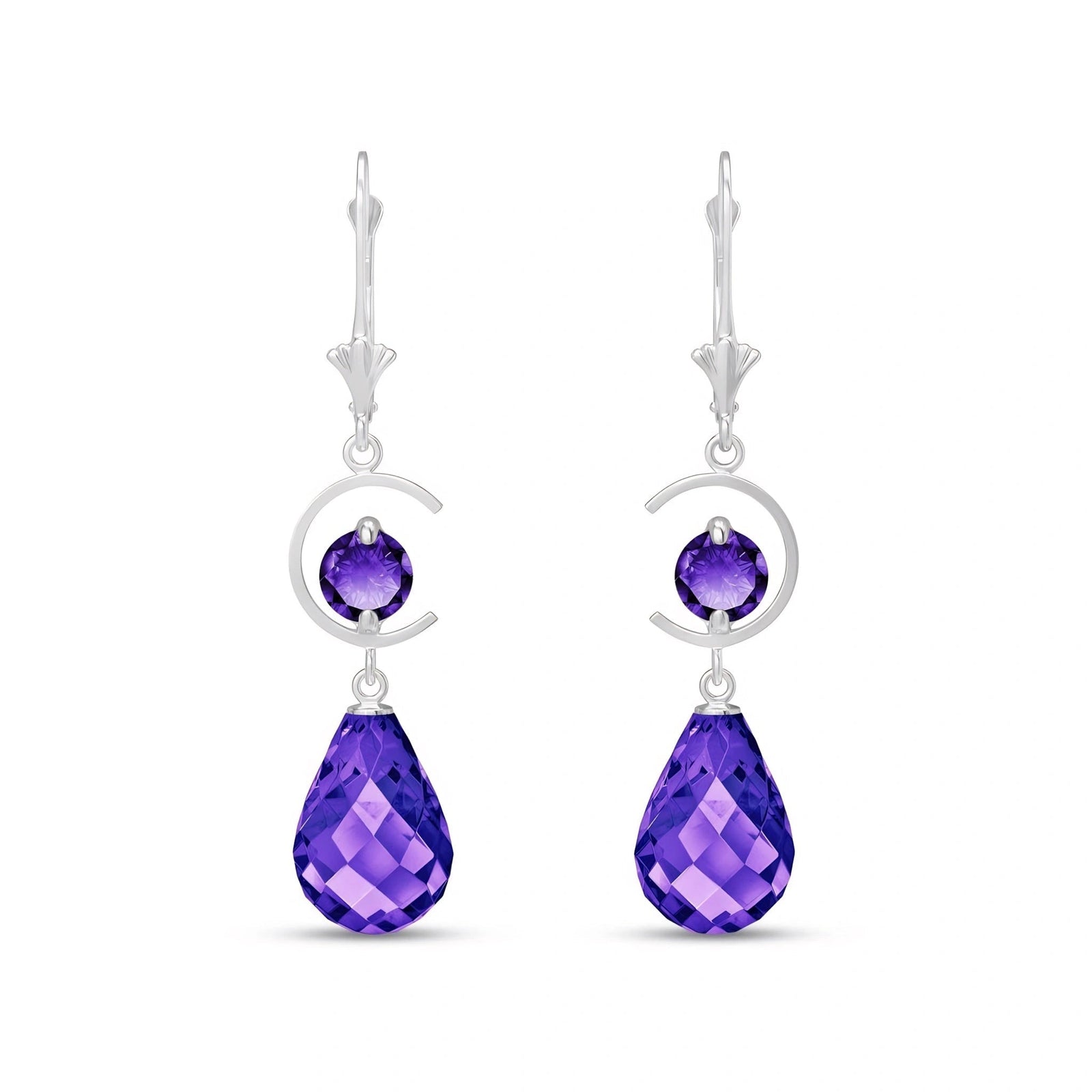 White Gold Amethyst — Mariaemma