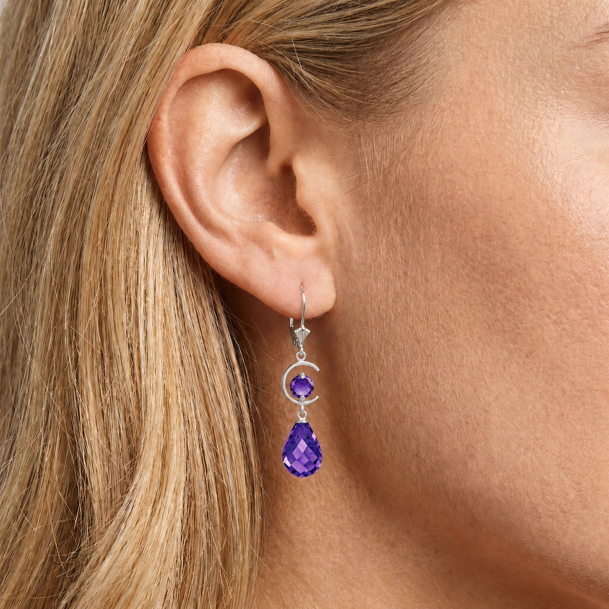 White Gold Amethyst — Mariaemma