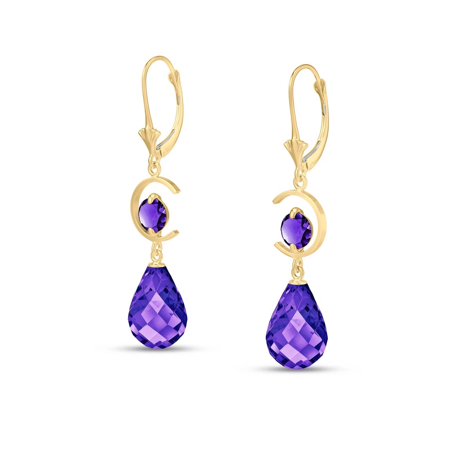 Yellow Gold Amethyst — Mariaemma