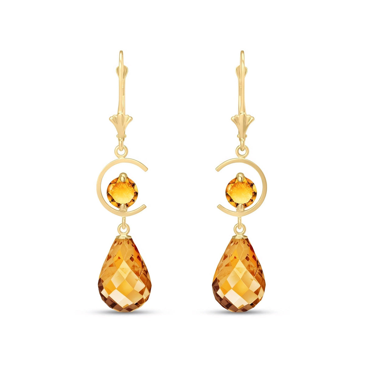 Yellow Gold Citrine — Mariaemma
