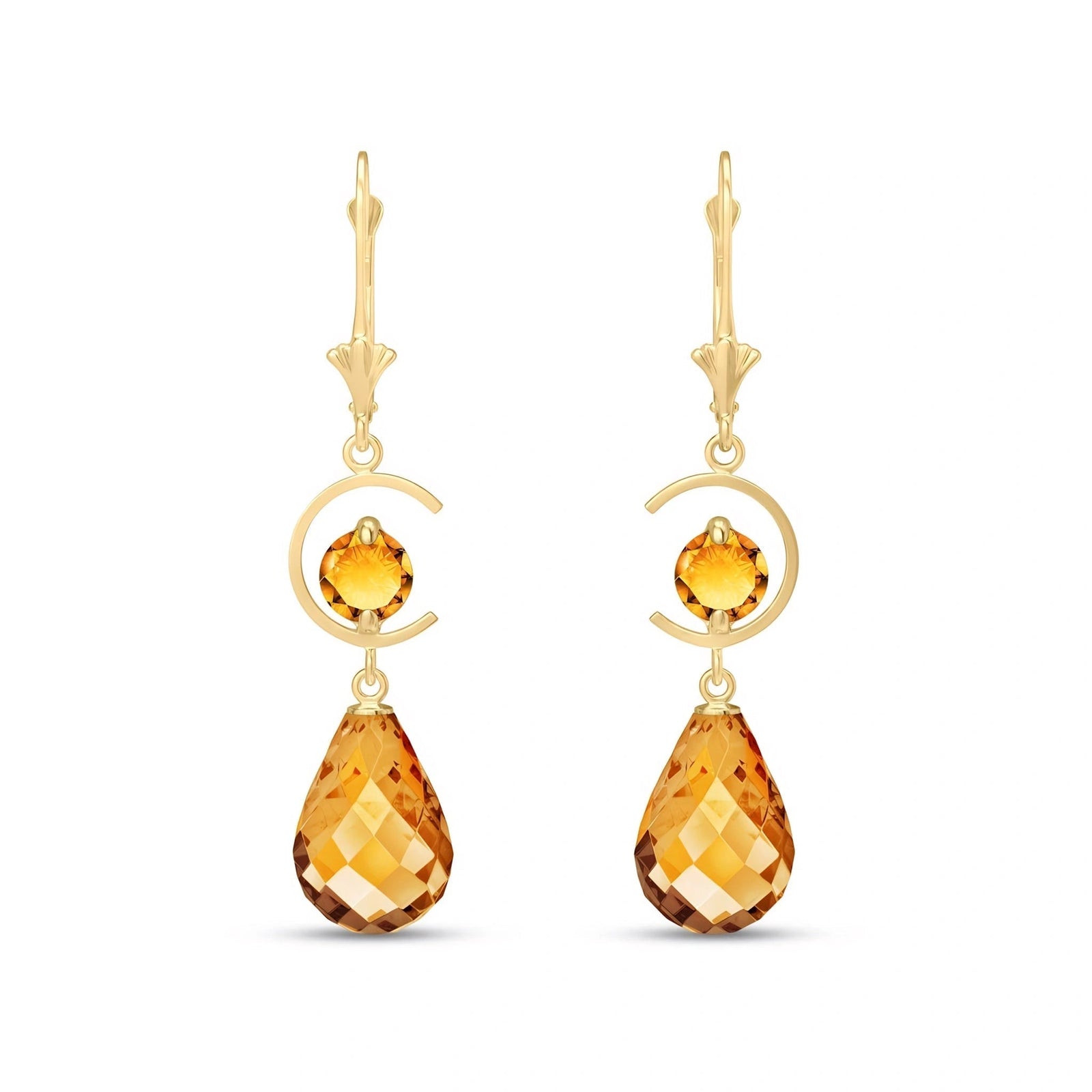 Yellow Gold Citrine — Mariaemma