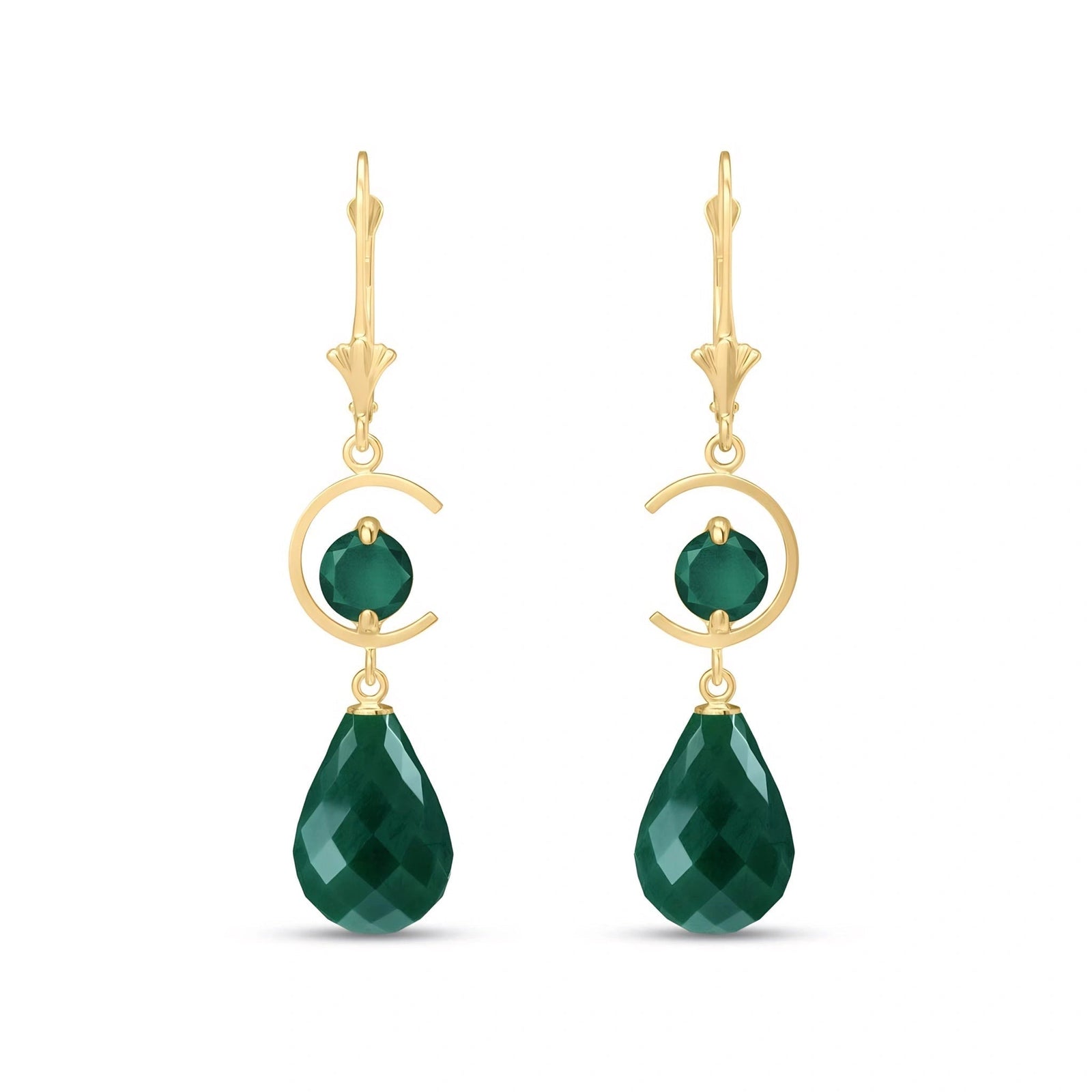 Yellow Gold Emerald — Mariaemma