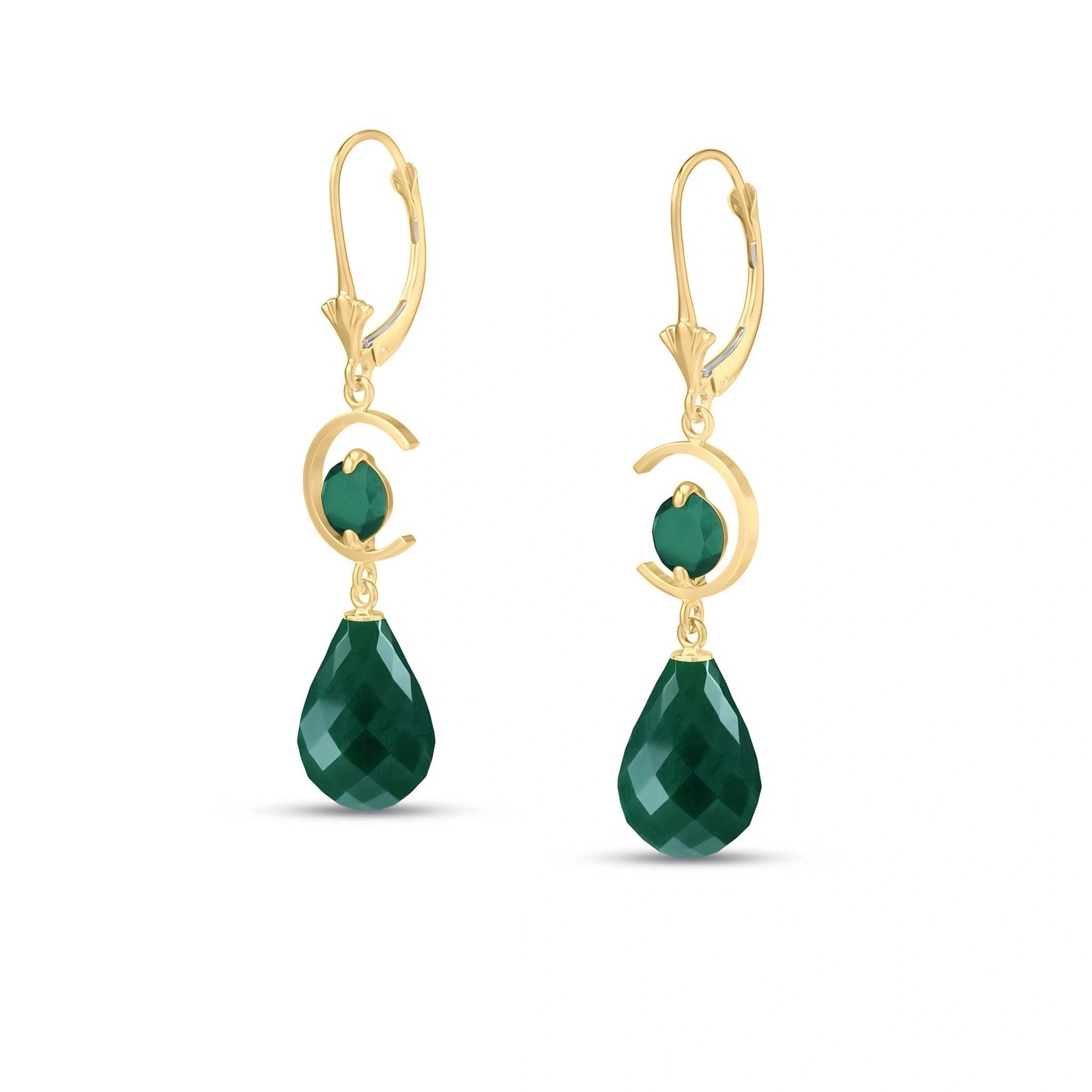 Yellow Gold Emerald — Mariaemma