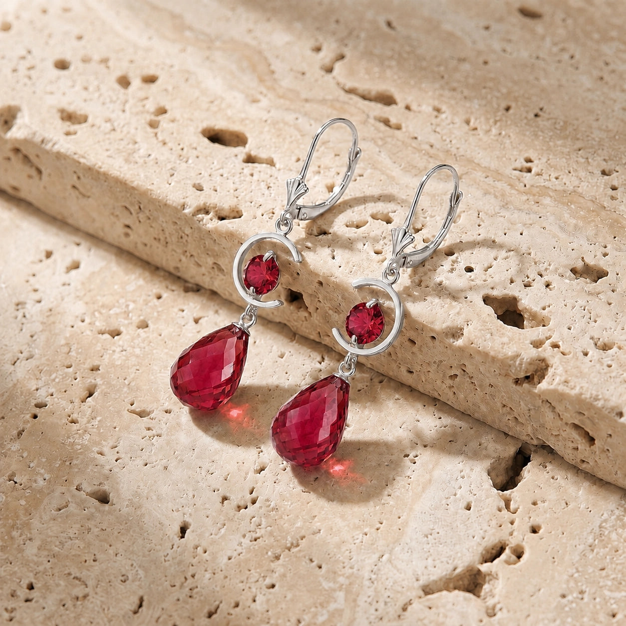 White Gold Ruby — Mariaemma