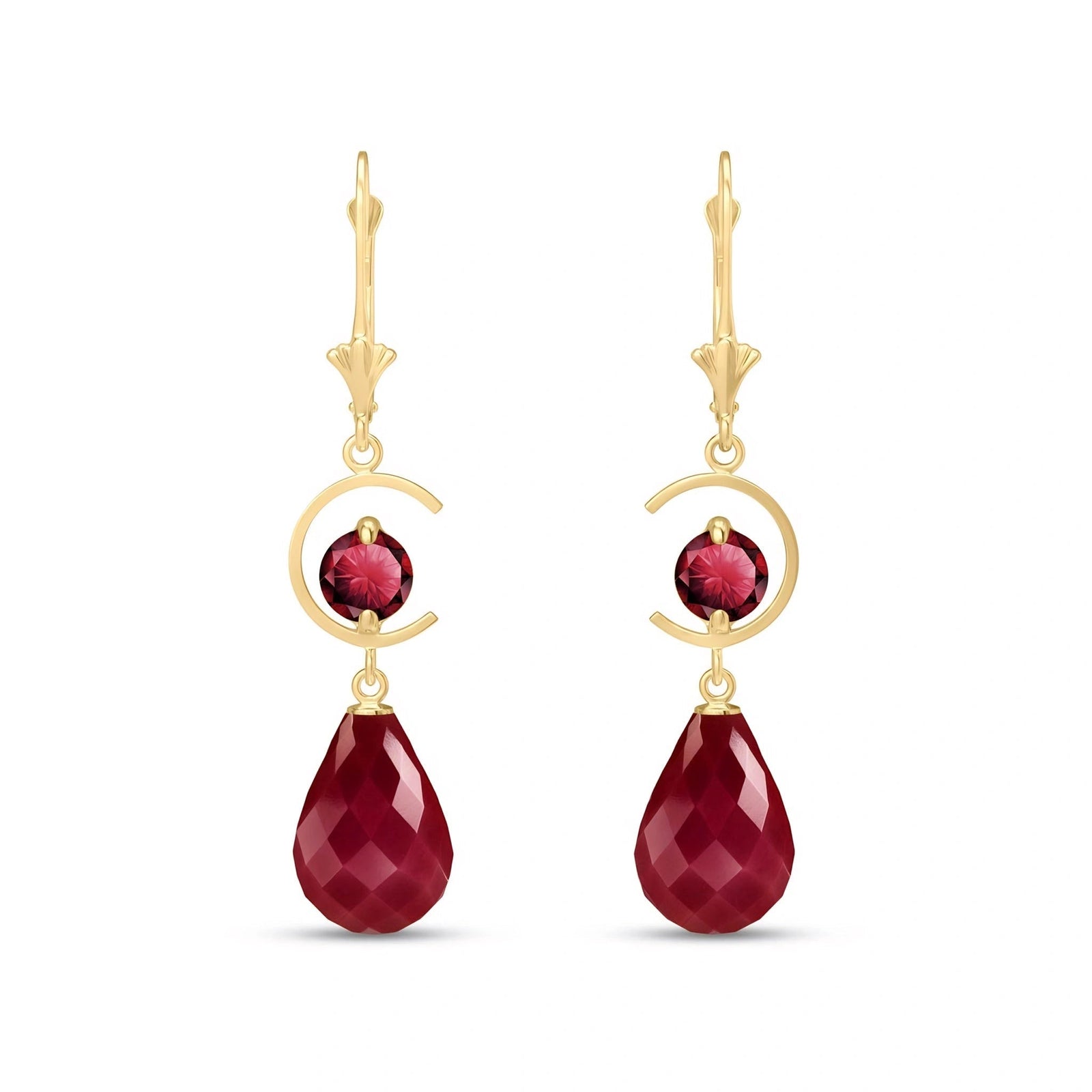Yellow Gold Ruby — Mariaemma