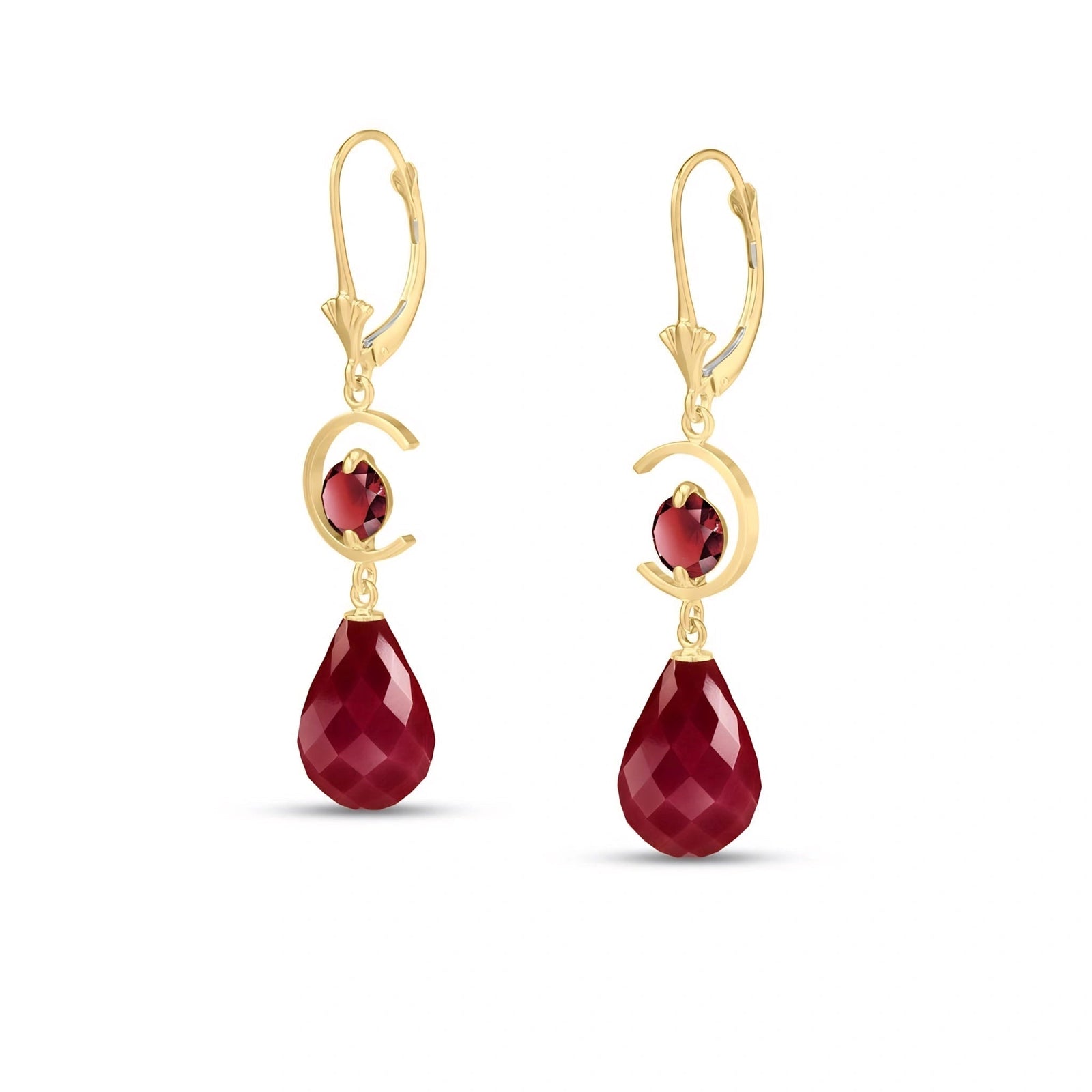 Yellow Gold Ruby — Mariaemma