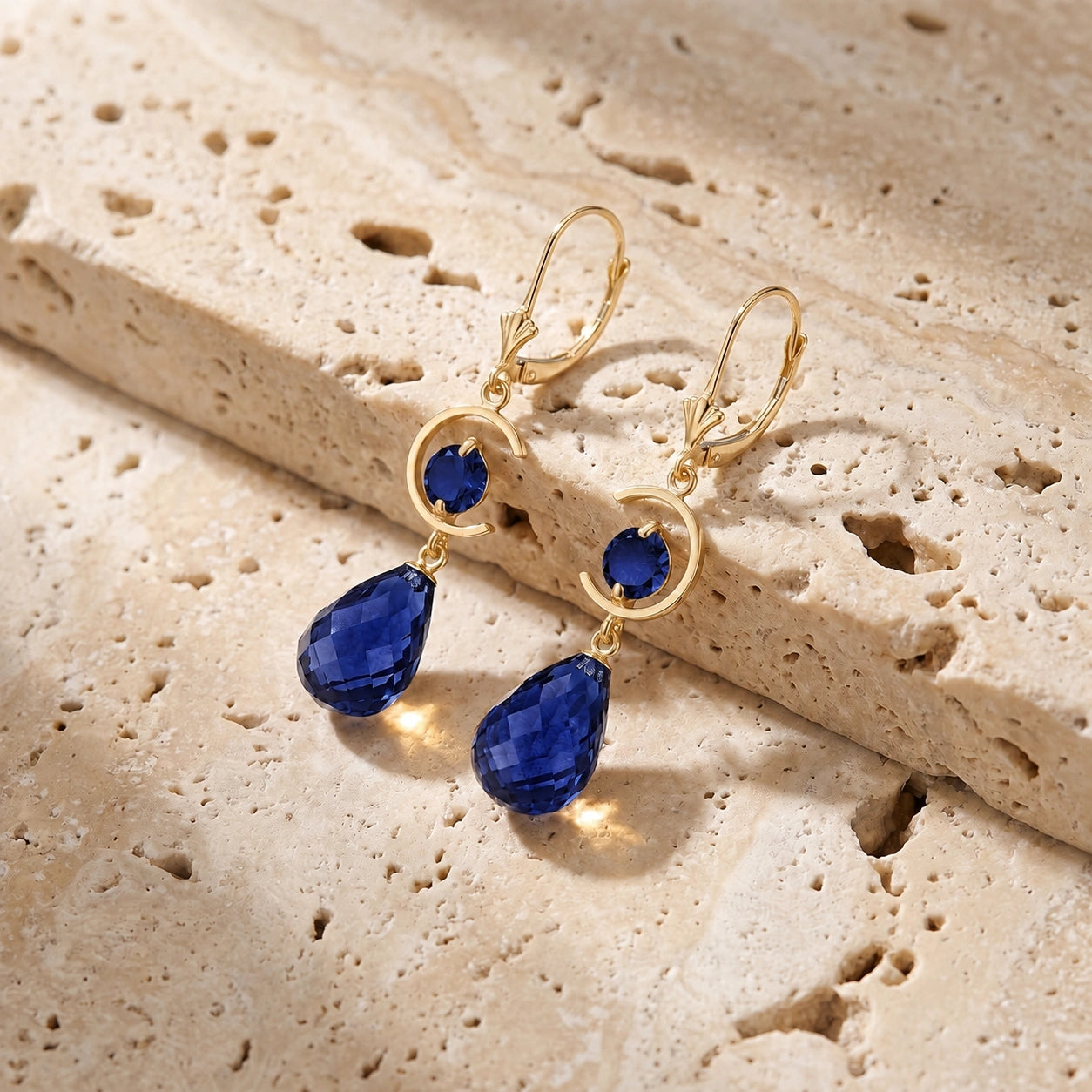 Yellow Gold Sapphire — Mariaemma