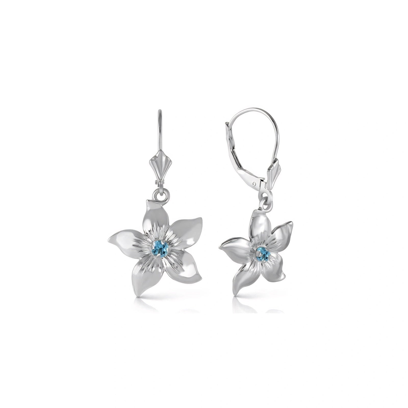 White Gold Blue Topaz — Mariaernesta