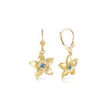 Yellow Gold Blue Topaz — Mariaernesta