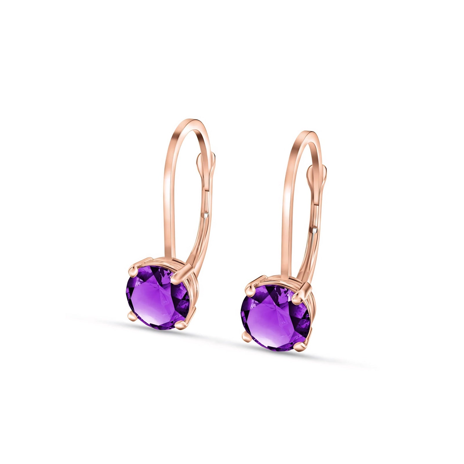 Rose Gold Heritage Earrings Peridot 10K — Lidia