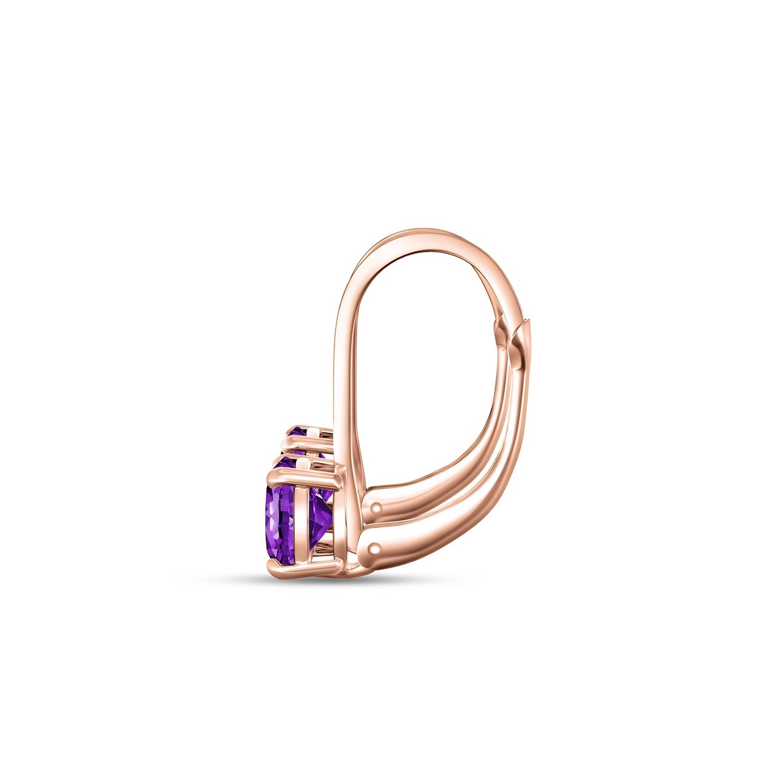 Rose Gold Heritage Earrings Peridot 10K — Lidia