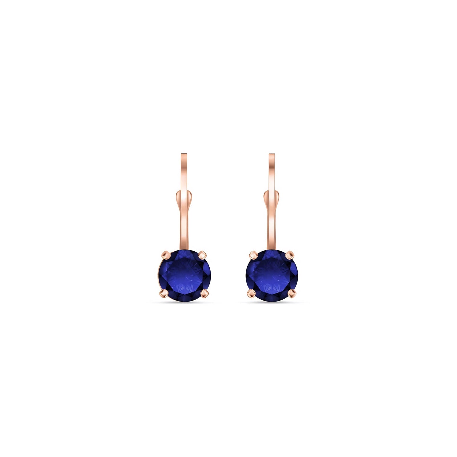 Rose Gold Heritage Earrings Opal 10K — Lidia