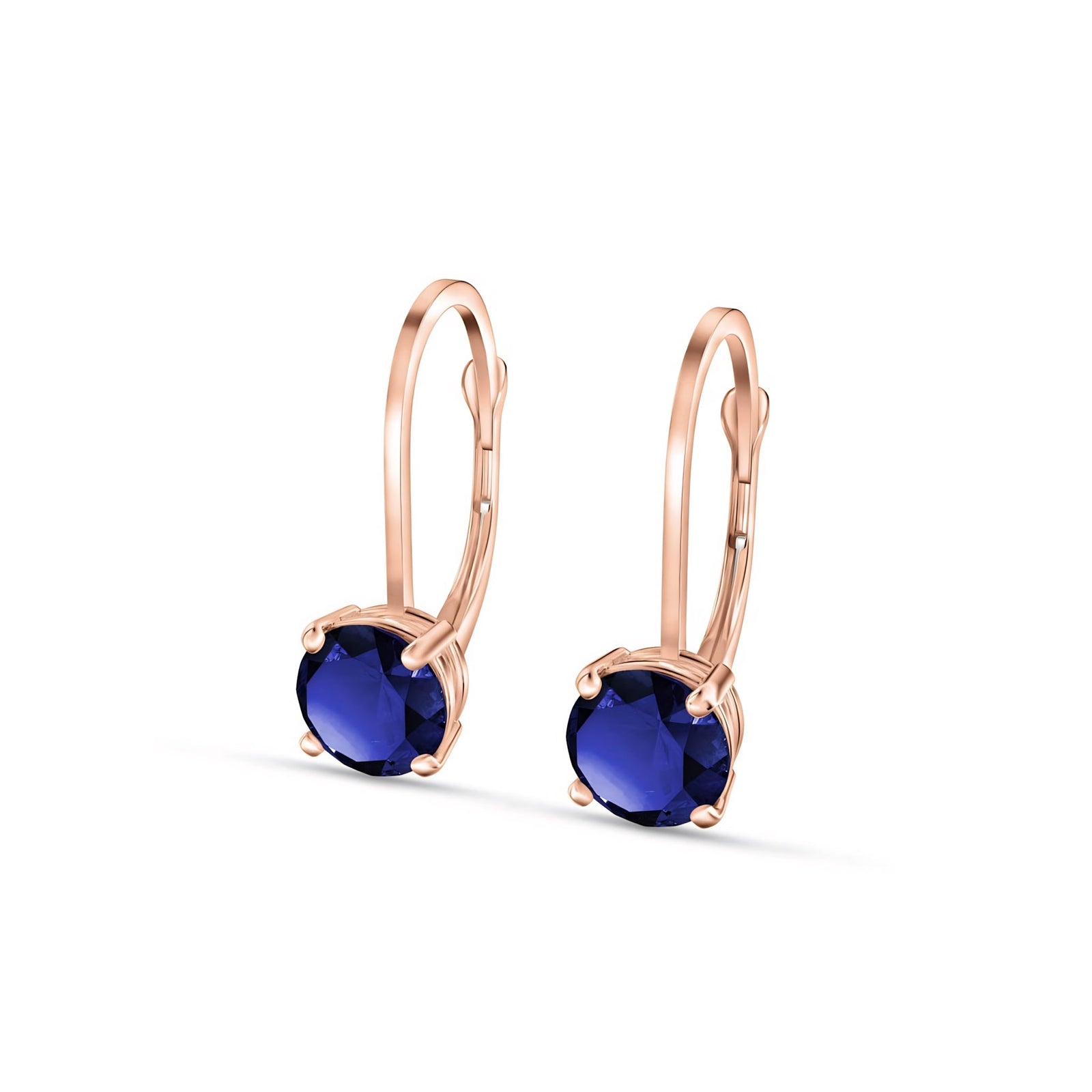Rose Gold Heritage Earrings Opal 10K — Lidia