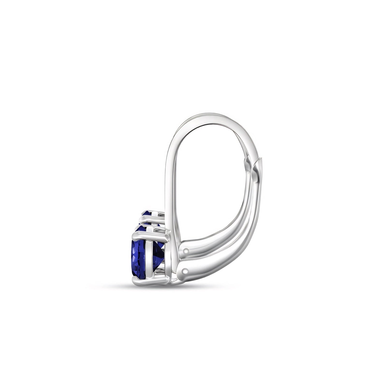 White Gold Heritage Earrings Opal 10K — Lidia